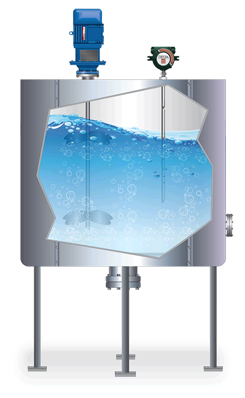 Dual Channel Liquid Level plus Agitation Indicator